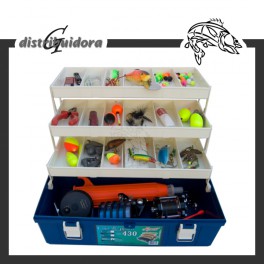 Caja de Pesca Mauri 430 RS 3 bandejas